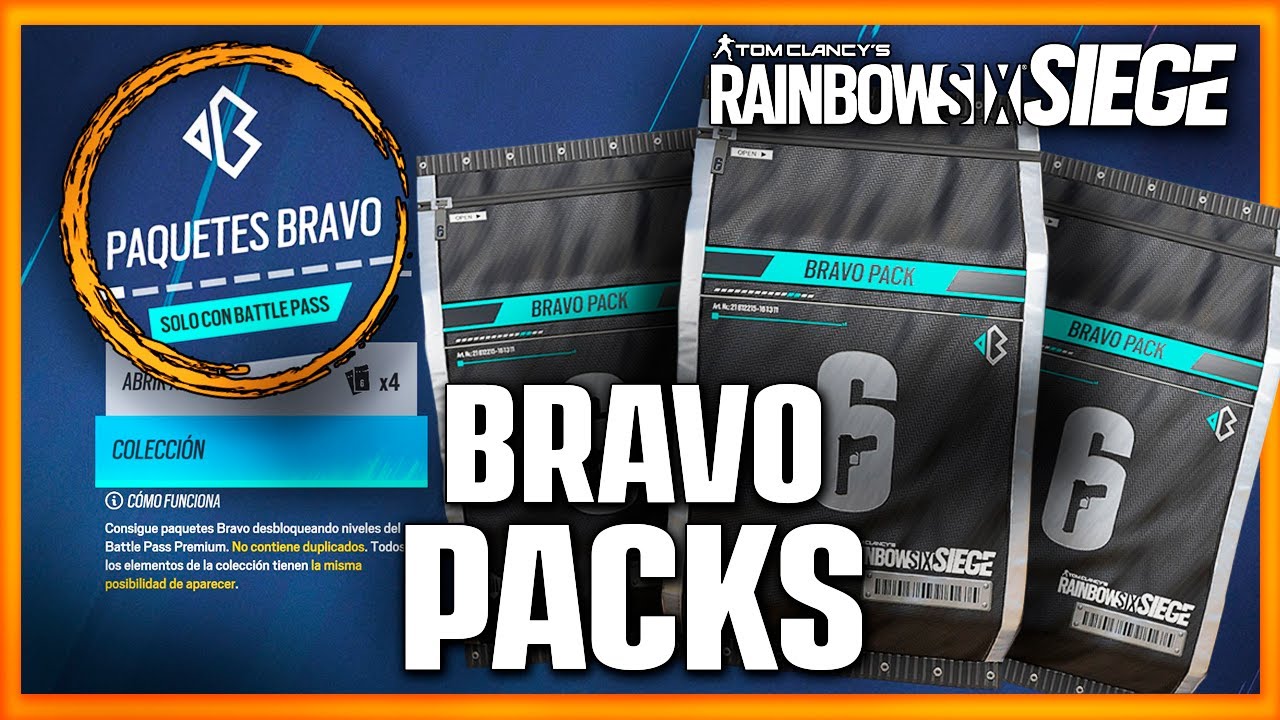 Nuevos BRAVO PACKS y CÓMO CONSEGUIRLOS en DEMON VEIL | Caramelo Rainbow Six Siege - YouTube