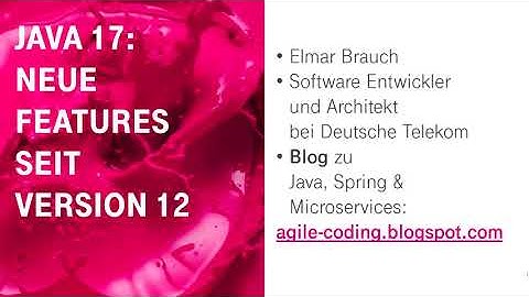 Java 17: Sprach-Freatures der neuen Langzeit-Support-Version