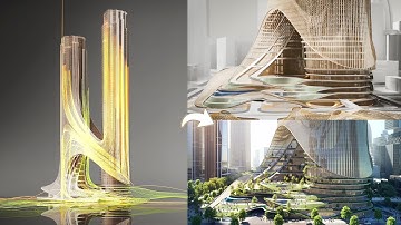 Breakdown Parametric Design Super Loop, Overview Concept | Tower C - Shenzhen
