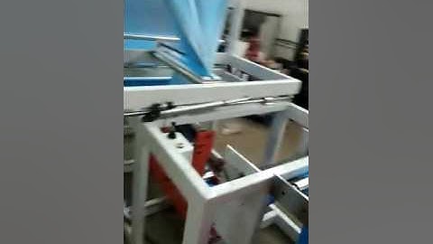 C FOLDING GARBAGE BAG MAKING MACHINE MODEL 1020