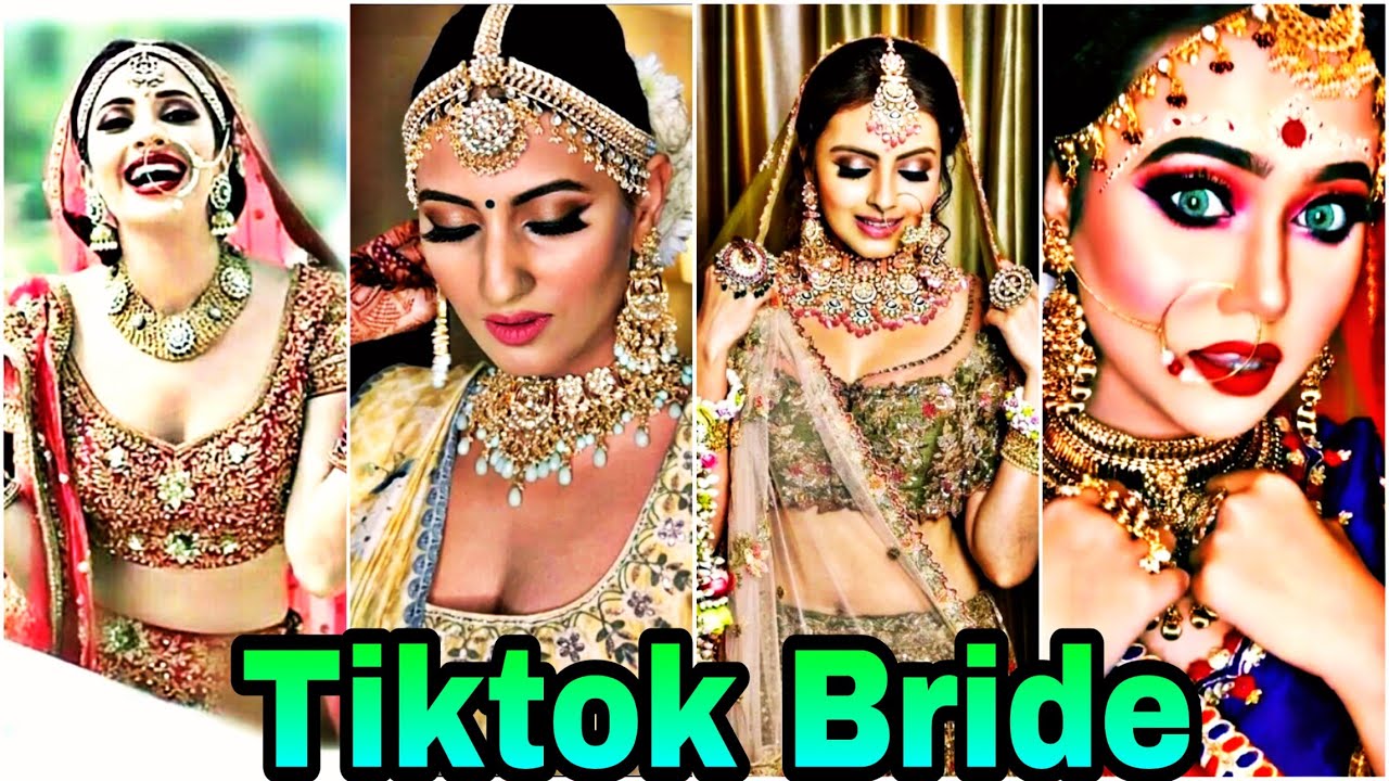 Tiktok Bride bride dance bridal party tiktok bride video