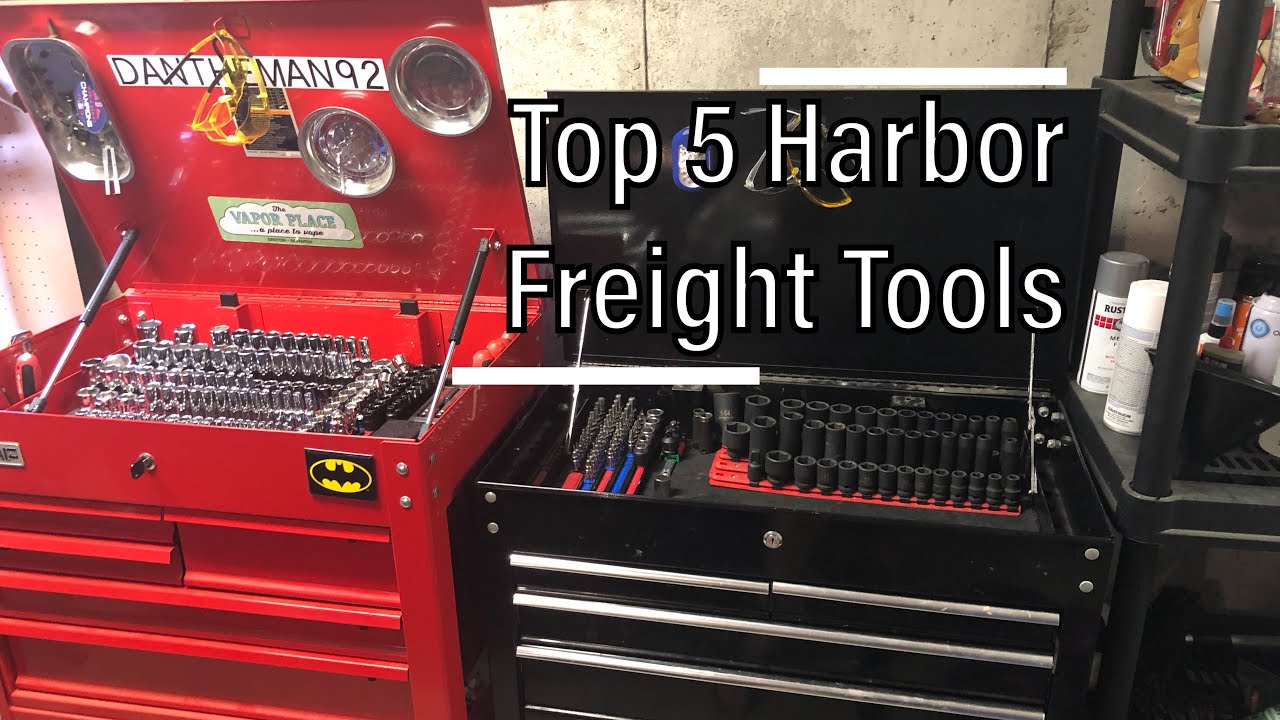 Top 5 Harbor Freight Tools YouTube