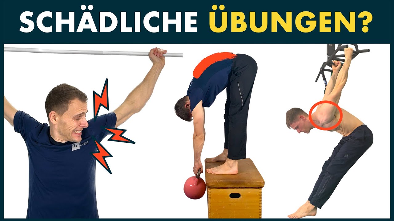 Schlechte Übungen die fast niemand braucht: Jefferson Curl, German Hang, Dislocations