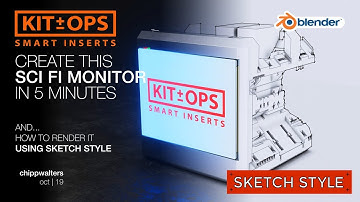 Create a SCI FI MONITOR in only 5 minutes!