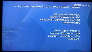 BBC Alba - Closedown