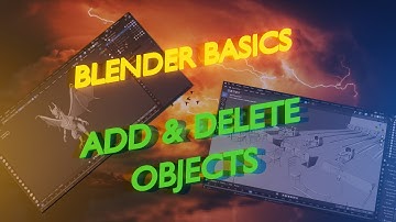 Blender Basics: Part 3 - Add and Delete Objects in Blender