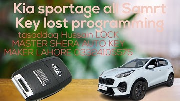 how to program all key lost kia spoortag #remote #programming #kiasportage2022 #shera AUTO KEY MAKER