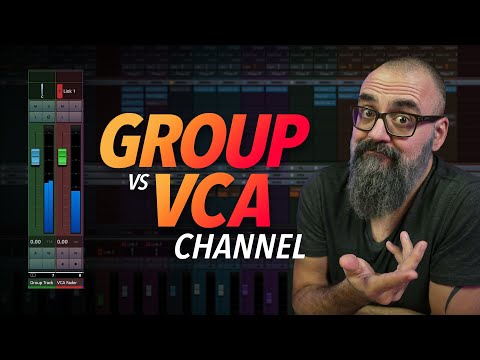 فيديو: ما هو الفرق بين VCA والمجموعات؟