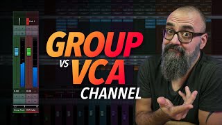 CUBASE PRO - GROUP vs VCA Tracks Explained