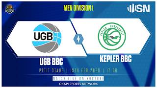 UGB BBC vs KEPLER BBC | Rwanda Division One Basketball - 15th Feb @ Petit Stade