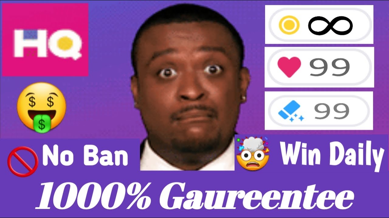 HQ Trivia | HQ Trivia New Unlimited Life Trick | New Trick Google & FB Login | Never Ban