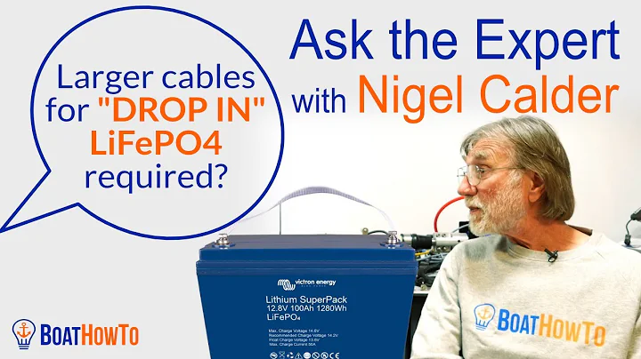 Sizing LFP BATTERY CABLES - And other things to keep in mind. | Ask The Expert with NIGEL CALDER
