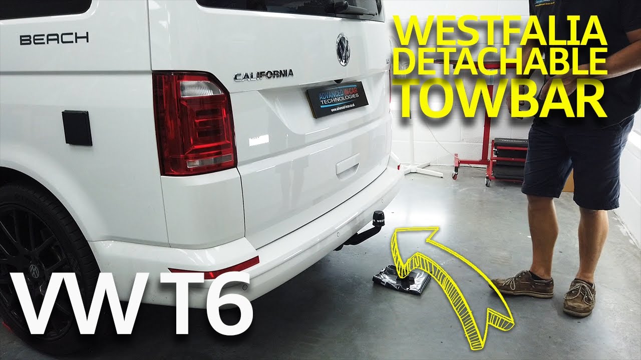 Update New Volkswagen Transporter T6 Westfalia Detachable Towbar