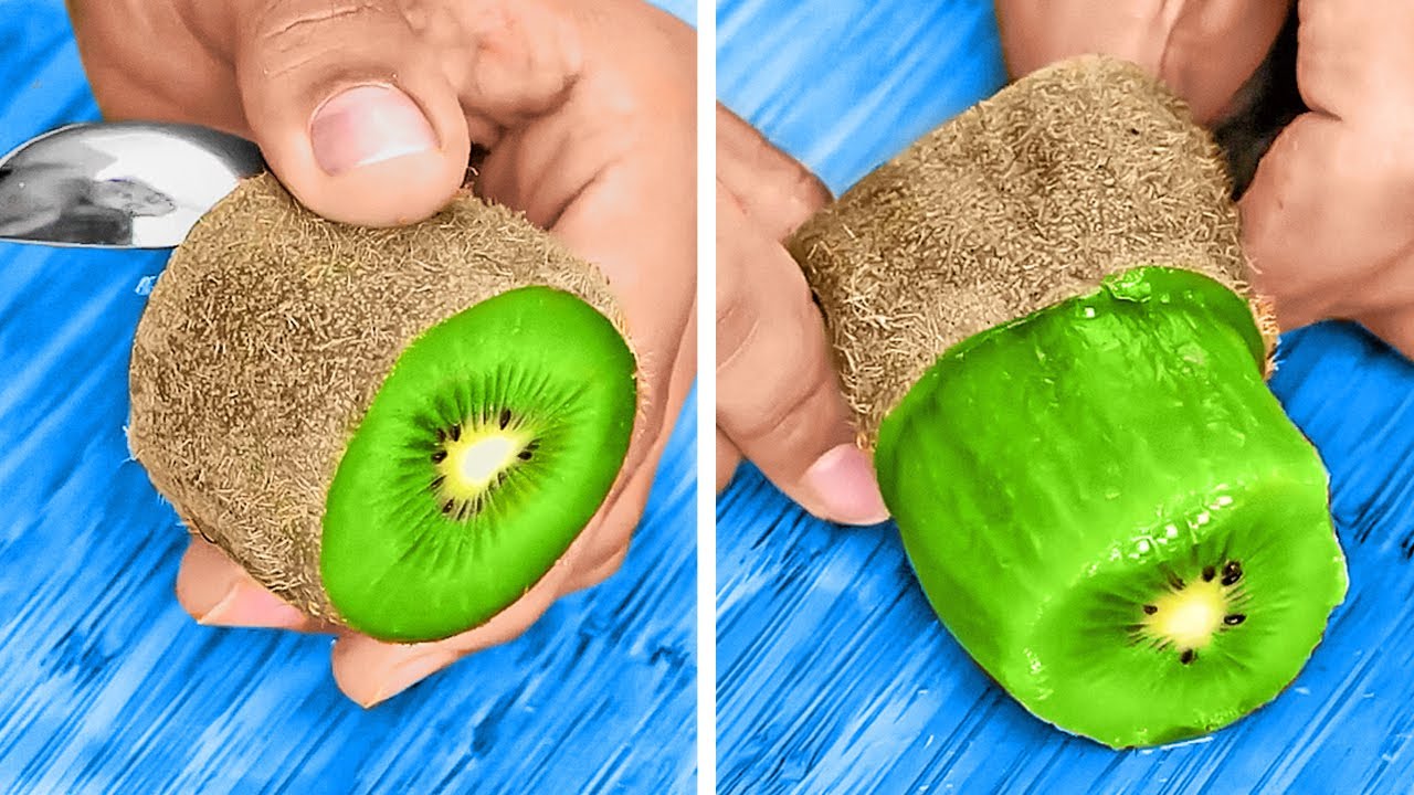 Ingenious Ways To Cut And Peel Fruits And Vegetables