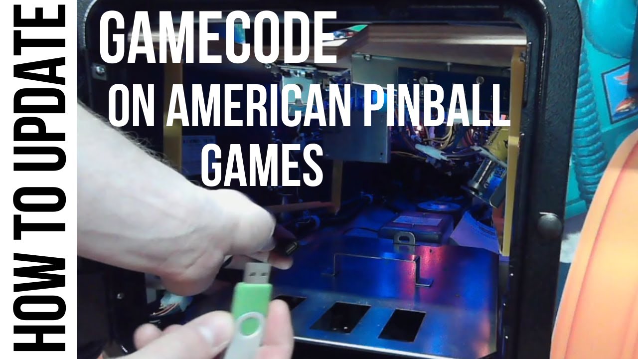 How to update code on American Pinball games - YouTube