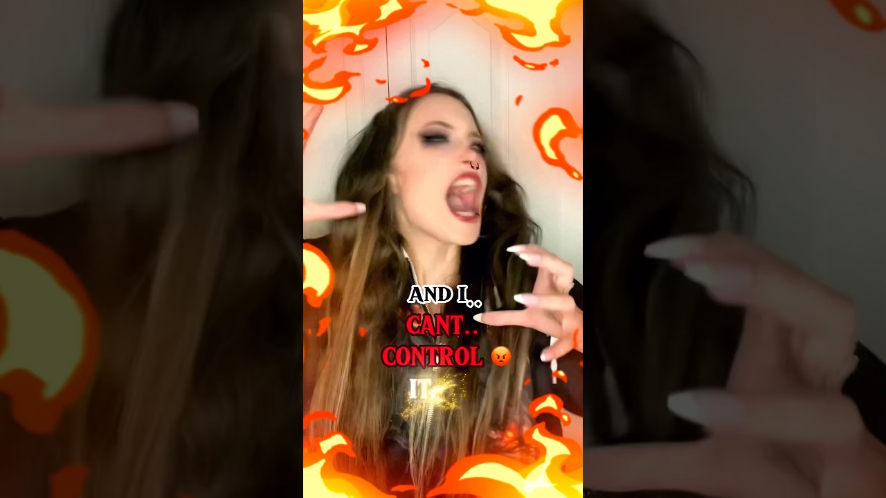 POV: it’s 12AM and I start to transform… 😈🐺⛓️ 