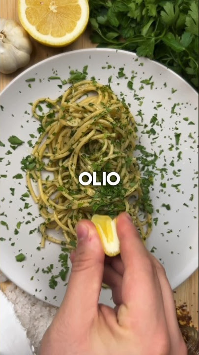 Spaghetti Aglio e Olio 🇮🇹