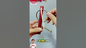 How can you pullout this ring from the red rope #puzzle #brainteasers #iqtest #puzzlechallenge