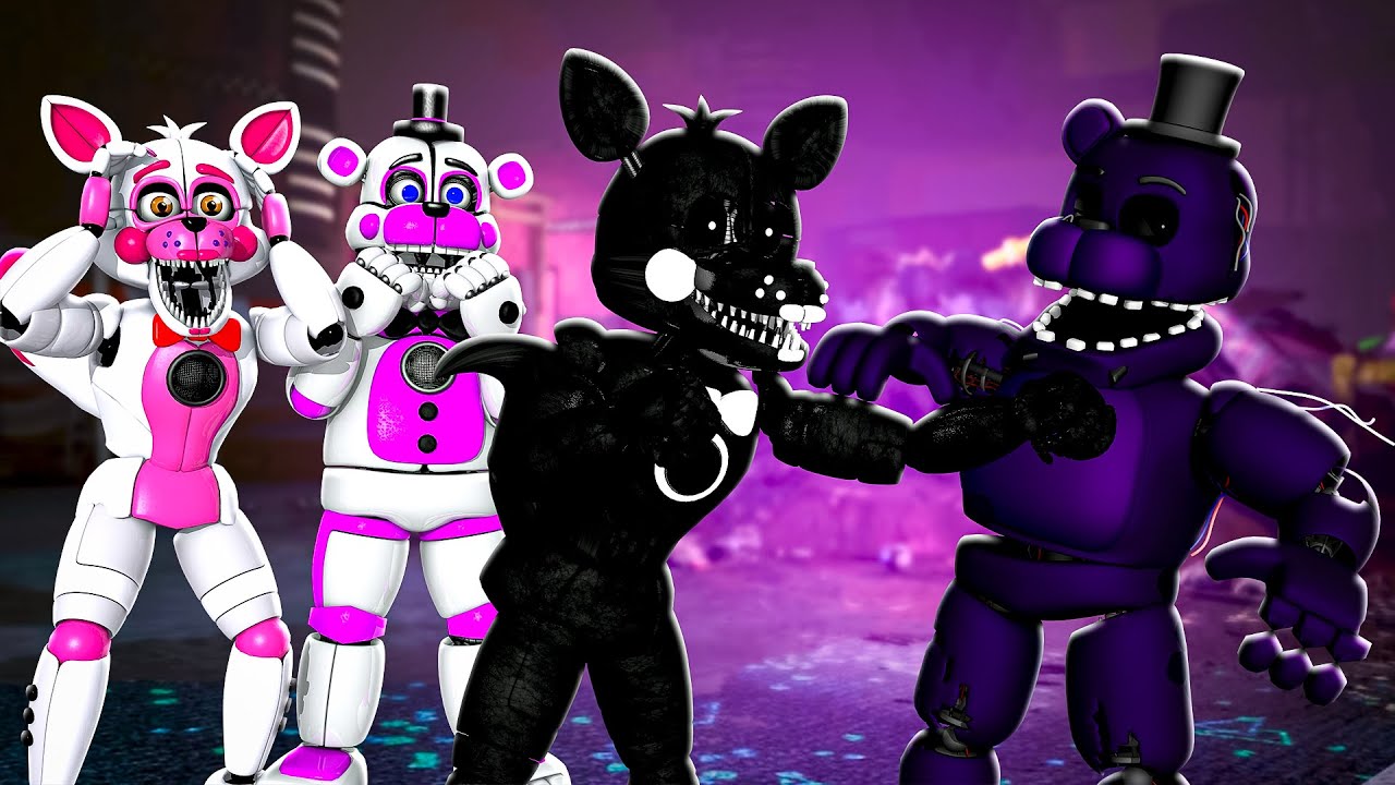 SHADOW Lolbit VS Shadow Freddy