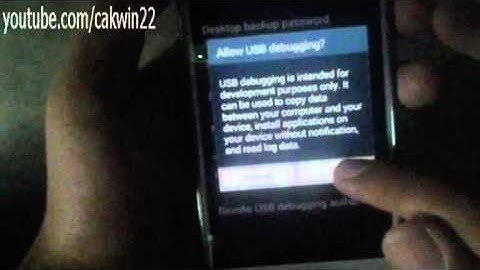 Samsung Galaxy S4: How to Enable USB Debugging