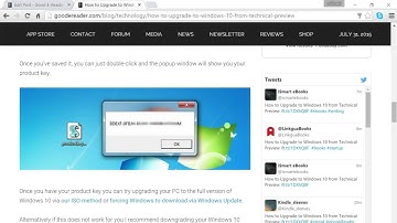 How to Upgrade to Windows 10 from Technical Preview