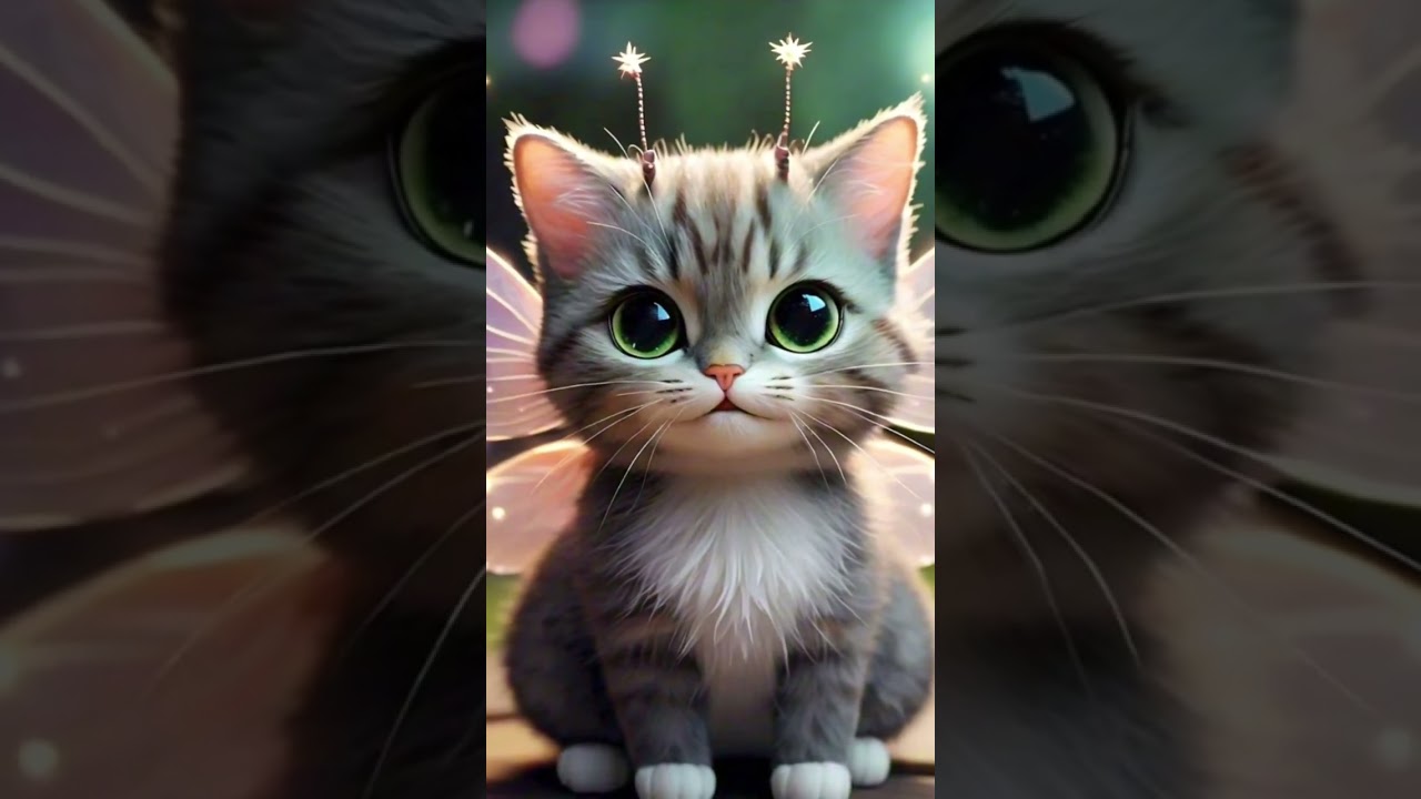 cute fairy cat # pleaseviralmtvideo # shortfeed # viralshort