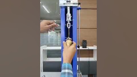 Peel Tester Load Cell & Load Indicator 20 kgf Calibration Video with Dead Weight