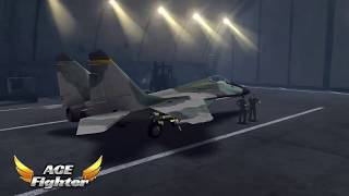Mig 29 Chasing F16 Falcon -  GAME ANDROID -  ACE Fighter screenshot 3