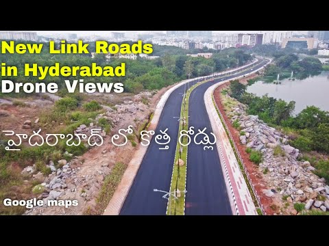 Hyderabad New #link/slip roads │ New roads of #Hyderabad │ Drone shots
