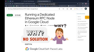 Running a Dedicated Ethereum RPC Node in Google Cloud | #qwiklabs | #GSP1116 | [With Explanation🗣️]