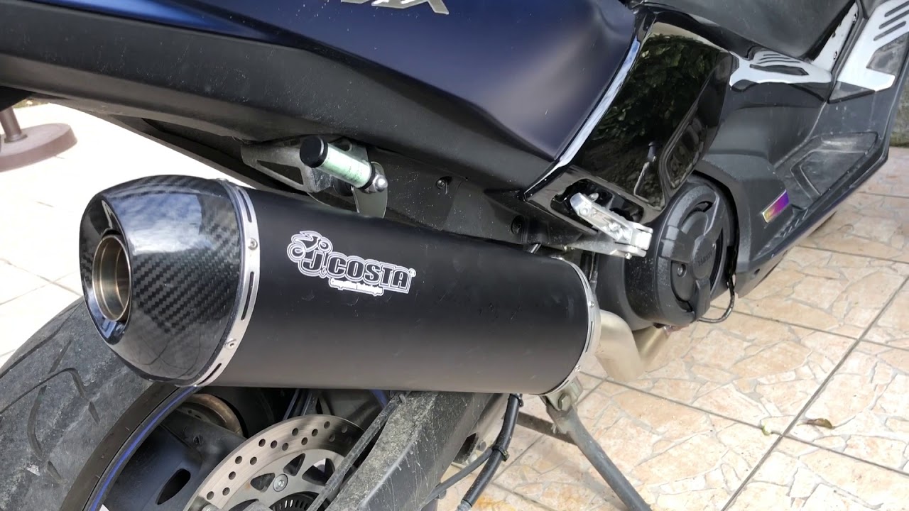 Tmax 17 Exhaust J Costa Carbonio Youtube