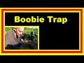 A destructive device boobie trap was planted on our property off grid living in a tiny house