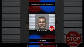New Hanover, North Carolina Booking Records - 19 June 2026