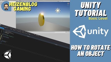 Unity Tutorial 3D - How to Rotate an Object - Basic Level