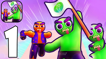 Zombie Takeover - Gameplay Walkthrough Part 1 Zombie World (Android,iOS)