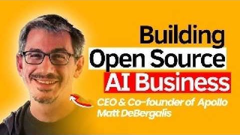 Building Modern API Infrastructure: Enterprise Adoption & AI | Matt DeBergalis, CEO Apollo GraphQL