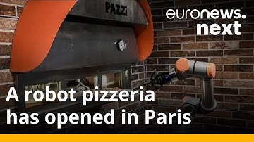 Paris welcomes first pizzeria staffed entirely by robot pizza chefs