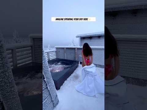 Imagine Staying Here Finland Luxury Jacuzzi Fy Shorts
