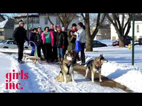 Girls enCourage Dog Sledding (Girls Inc. of Sioux City)