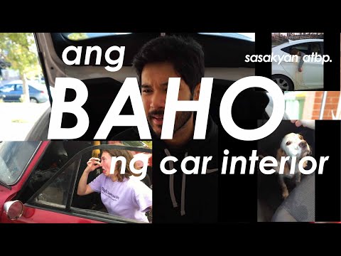 Paano mababawasan mabahong amoy sa car interior? Baka meron sa kusina. (Tagalog)