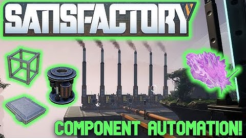 Automating ALL Iron Components! | Satisfactory ep.5