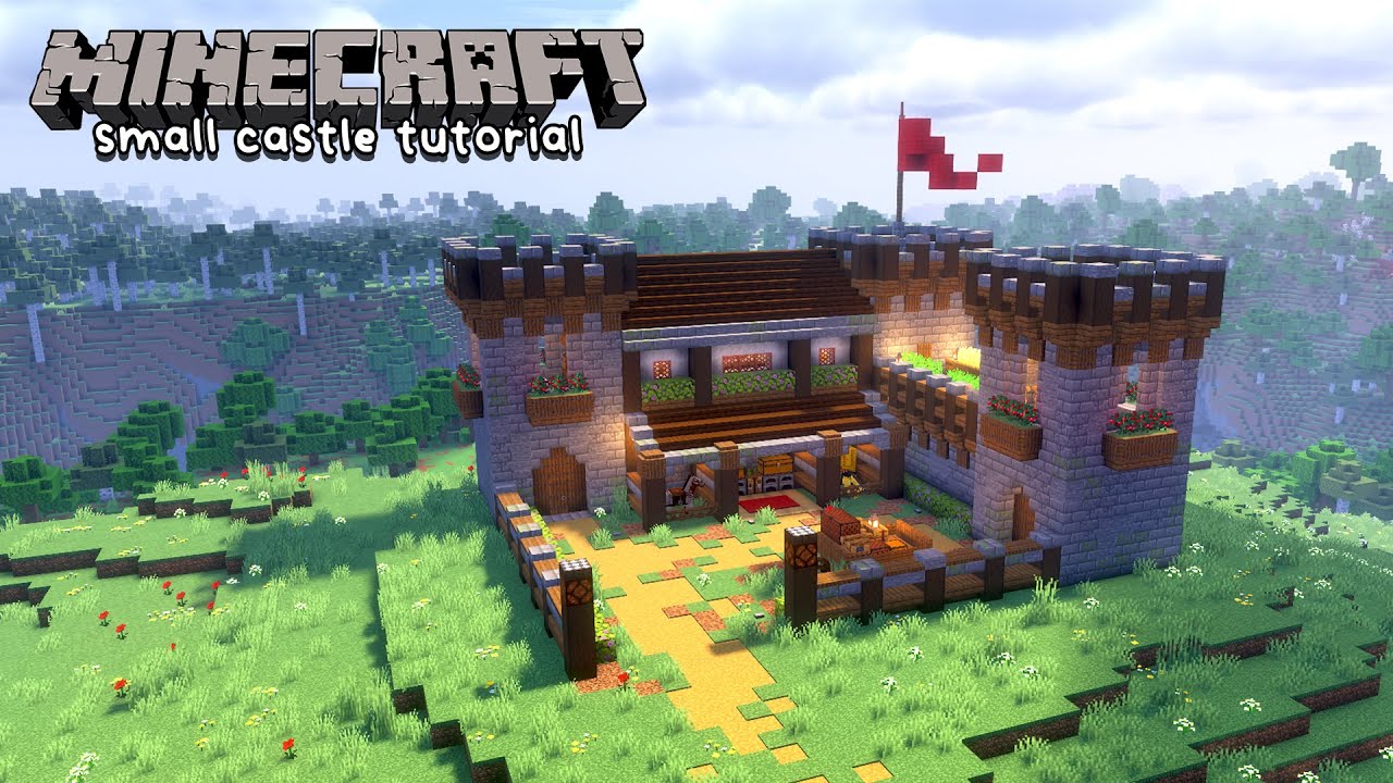 Minecraft: Small Castle Tutorial (How To Build)