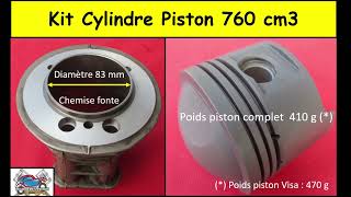 Moteur 2CV 760 cm3 : le Kit Ormep