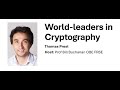 Meet Thomas Prest: Leading Cryptography Expert & Innovator 🔐