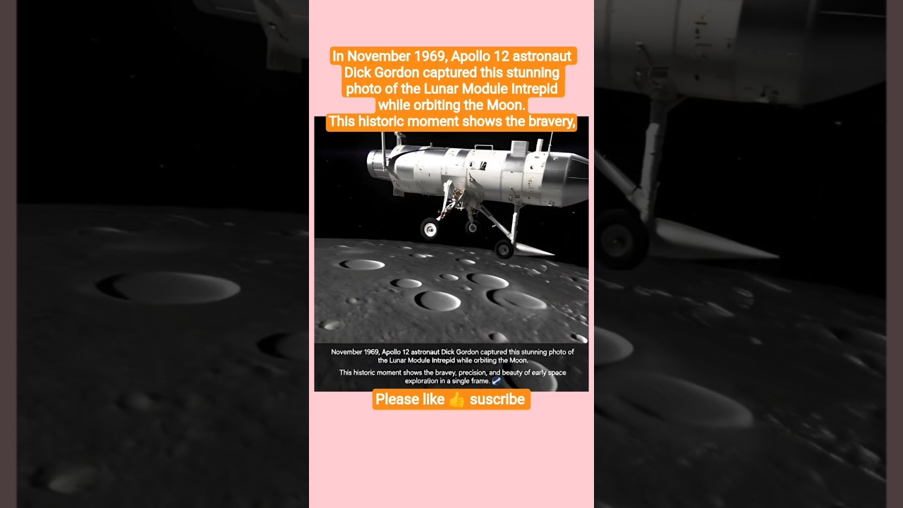 A Legendary Moon Shot: Apollo 12’s Intrepid (1969) 🌕🚀 