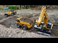 Rc Construction Models Building A Dam | Cars Trucks 4 Fun