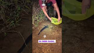 SEMPAT GAGAL, TERNYATA MUDAH IKAN ITU DITANGKAP DENGAN PLASTIK⁉️ #viral #fishing #mancing #shorts