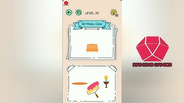 Puzzle Fuzzle Level 99 birthday cake