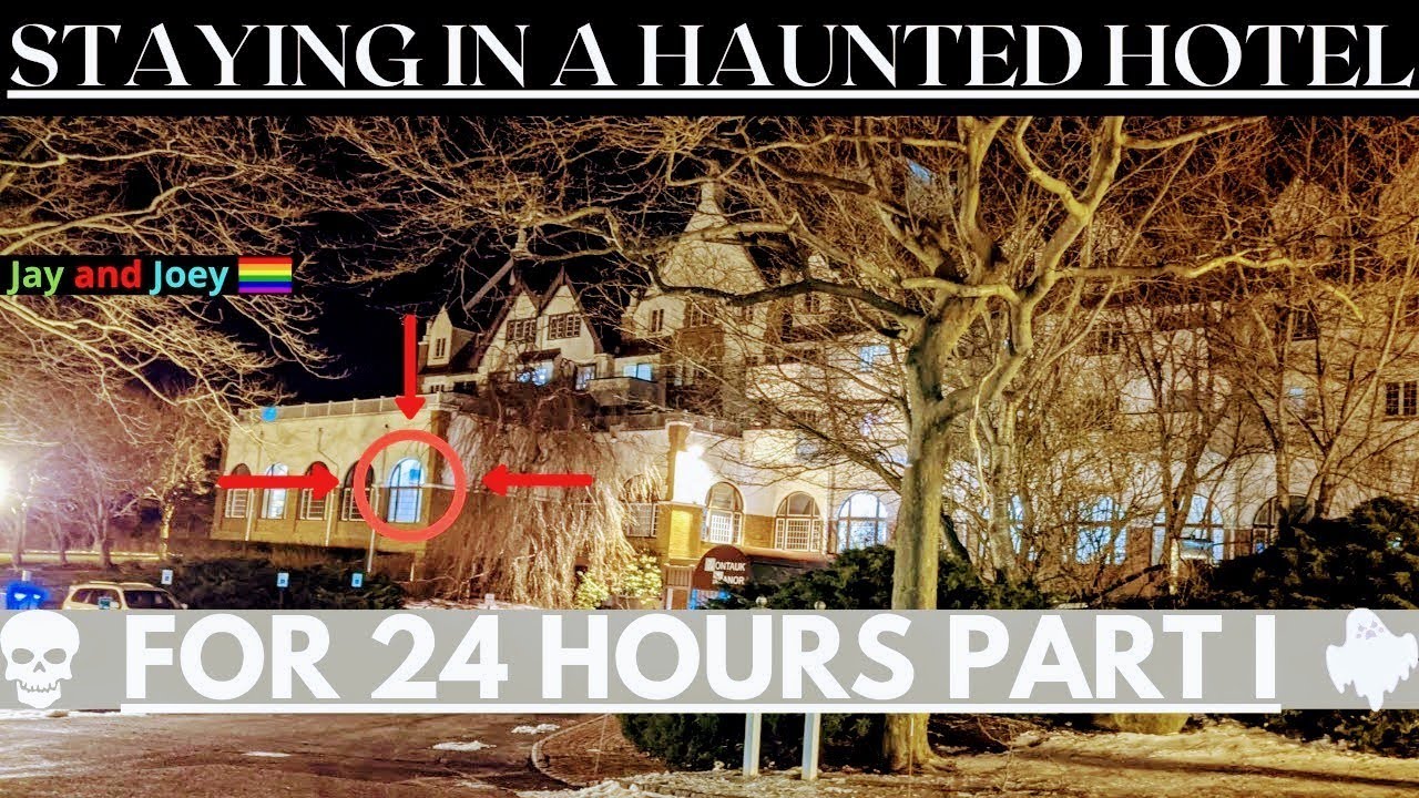 STAYING IN A HAUNTED HOTEL FOR 24 HOURS - Part 1 (EVPS) - YouTube