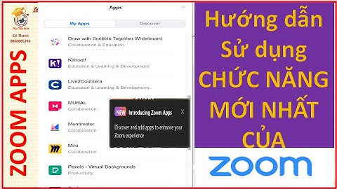 CÁC TÍNH NĂNG MỚI  CỰC HOT CỦA ZOOM - CẬP NHẬT VÀ KHAI THÁC - TUYỆT VỜI! ĐỪNG BỎ LỠ NHÉ! - CÔ THANH